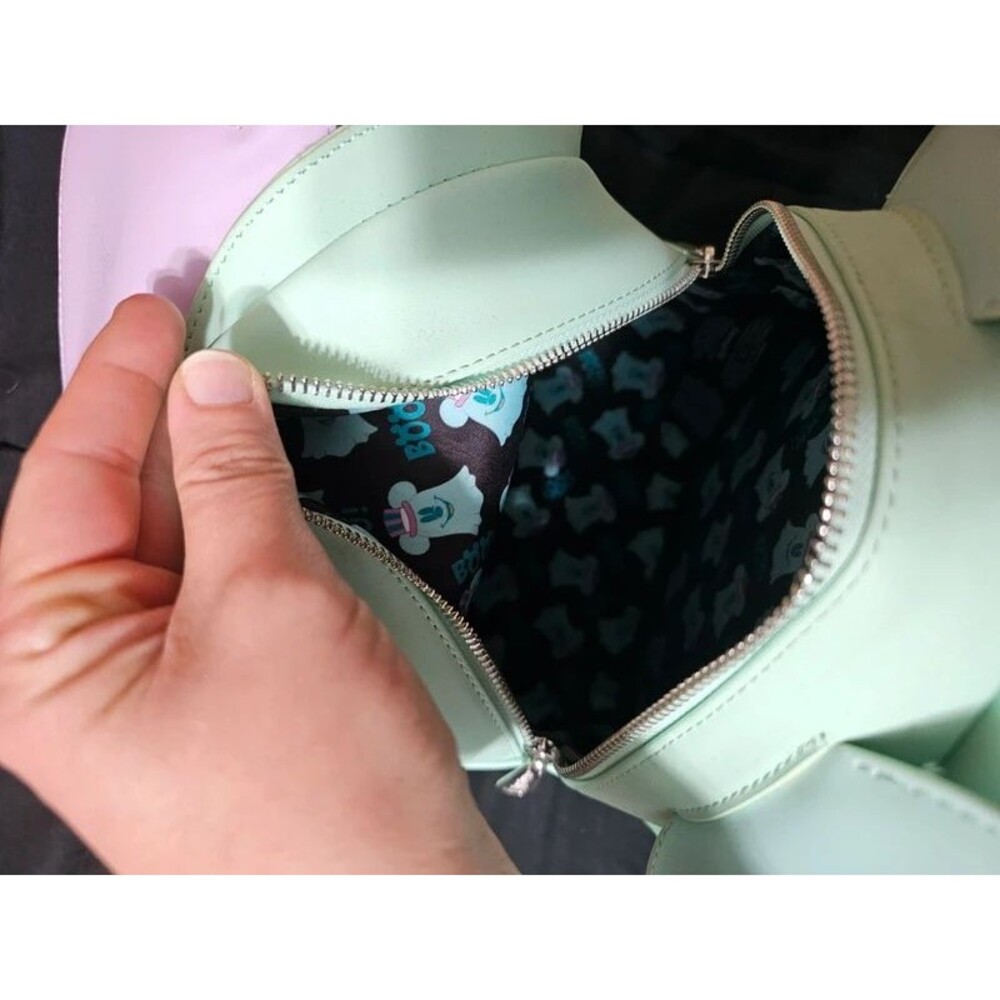 Loungefly Disney Pastel Ghost Mickey Glow Mini Backpack - Picture 3 of 5